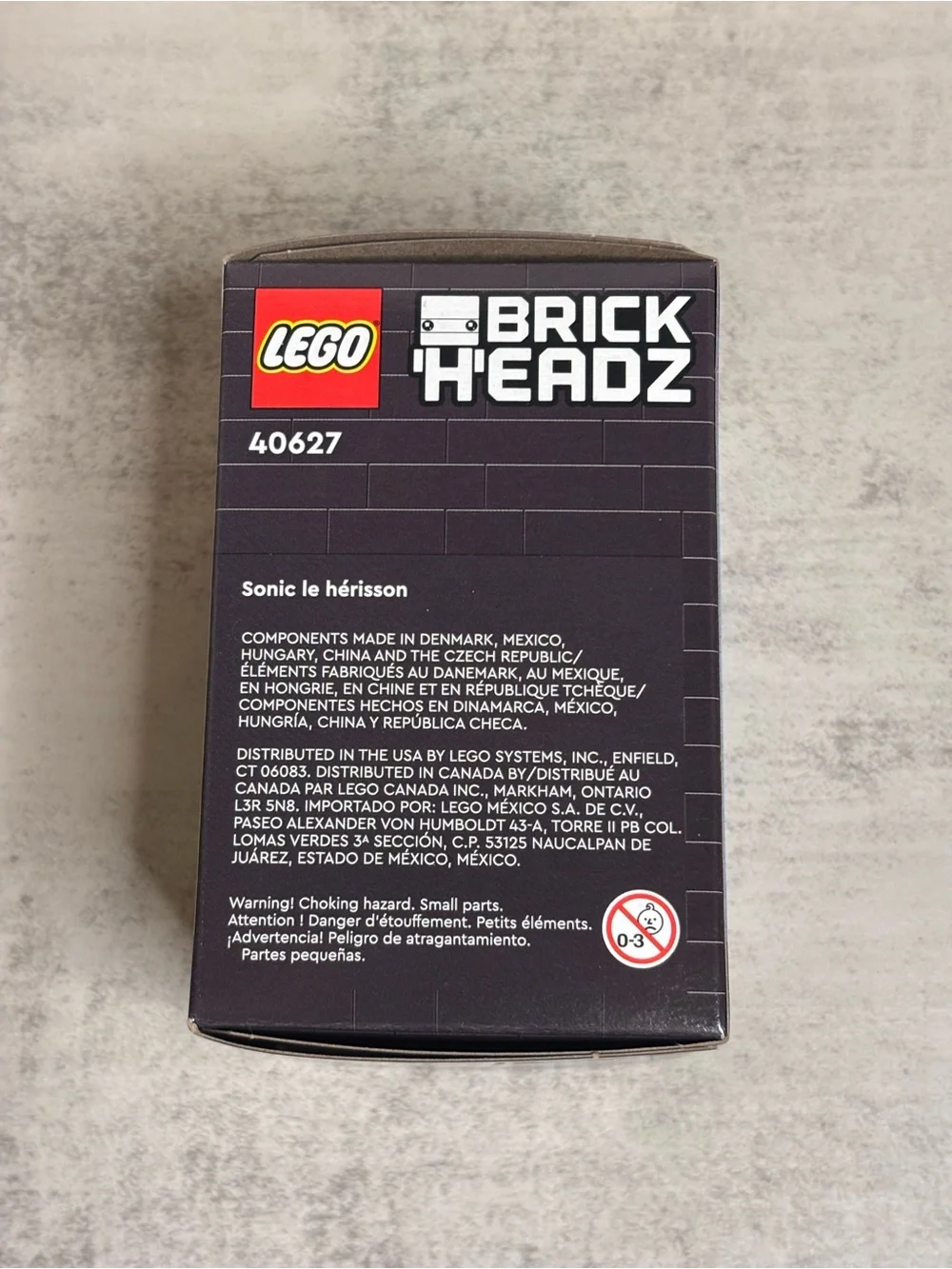 Lego BrickHeadz Sonic the Hedgehog Set (#40627) - Picture 4 of 7